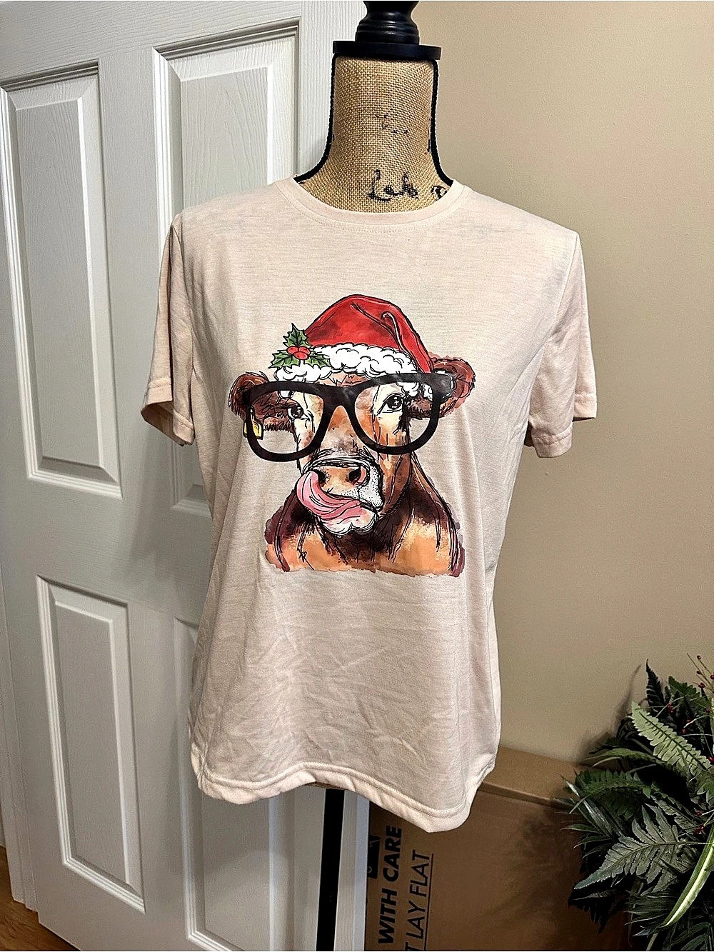 SHEIN Graphic Short Sleeve Tee in Pink Size Large